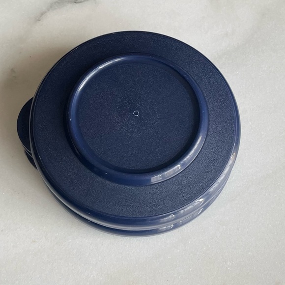 Tupperware Navy Striped Parfait Cups - Set of 4. - Picture 6 of 6